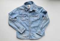 H&М Рубашка джинсова для дівчинки 4-5 років