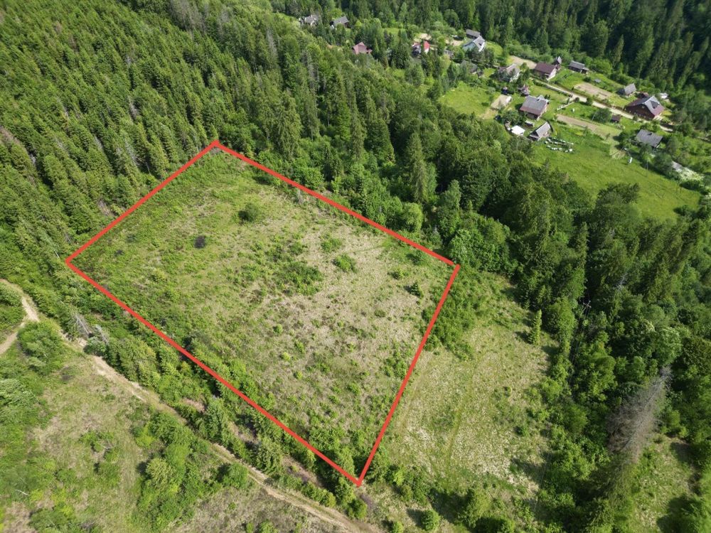 Продаж УНІКАЛЬНОЇ ДІЛЯНКИ у Карпатах с. Гребенів 15 км від Славське