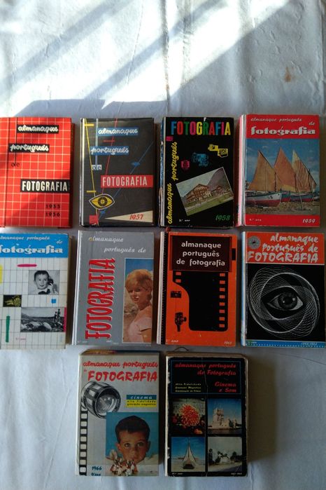 Almanaque Português de Fotografia 10 volumes