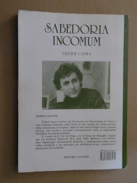 Sabedoria Incomum de Fritjof Capra