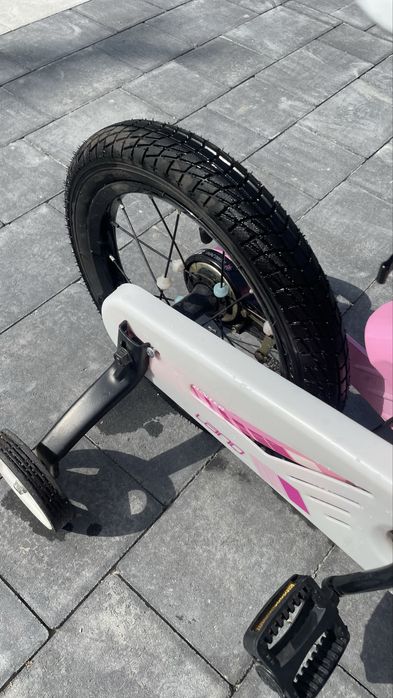 Велосипед для дівчинки 14 дюймів - 2-5 років.