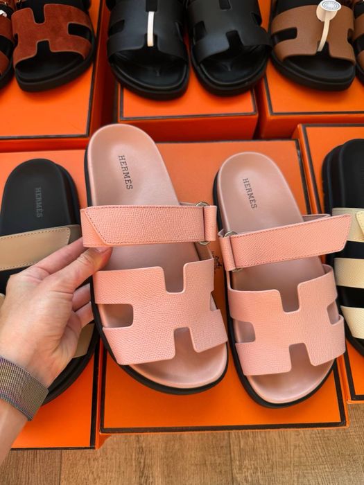 Розпродаж !!Тапки ерме , шльопки hermes , сланці , шлёпки