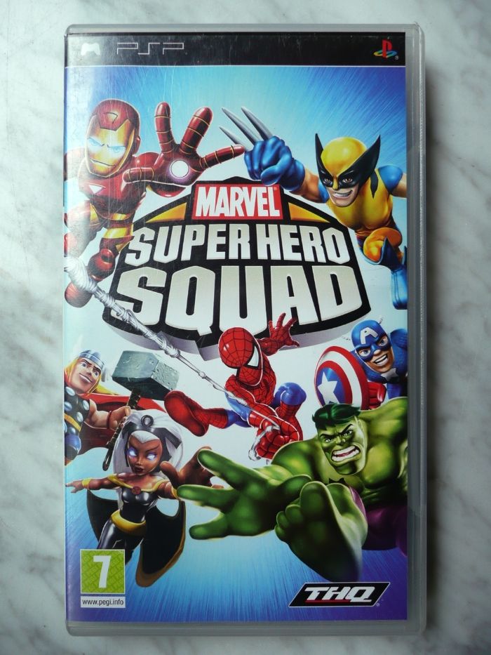 marvel SUPER HERO SQUAD psp gra