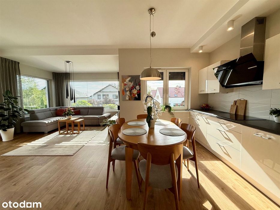 Mieszkanie z ogródkiem, garażem i dwoma miejscami postojowymi