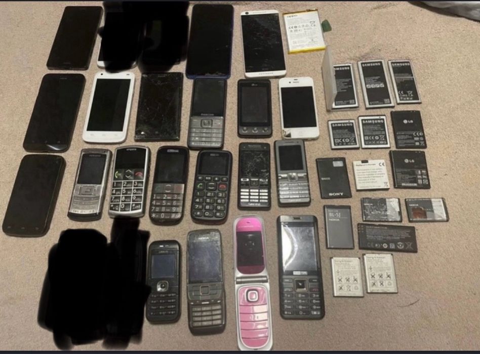 Mix 20 telefonow + baterie! Nokia, Asus, Sony, Iphone, HTC, LG Okazja!