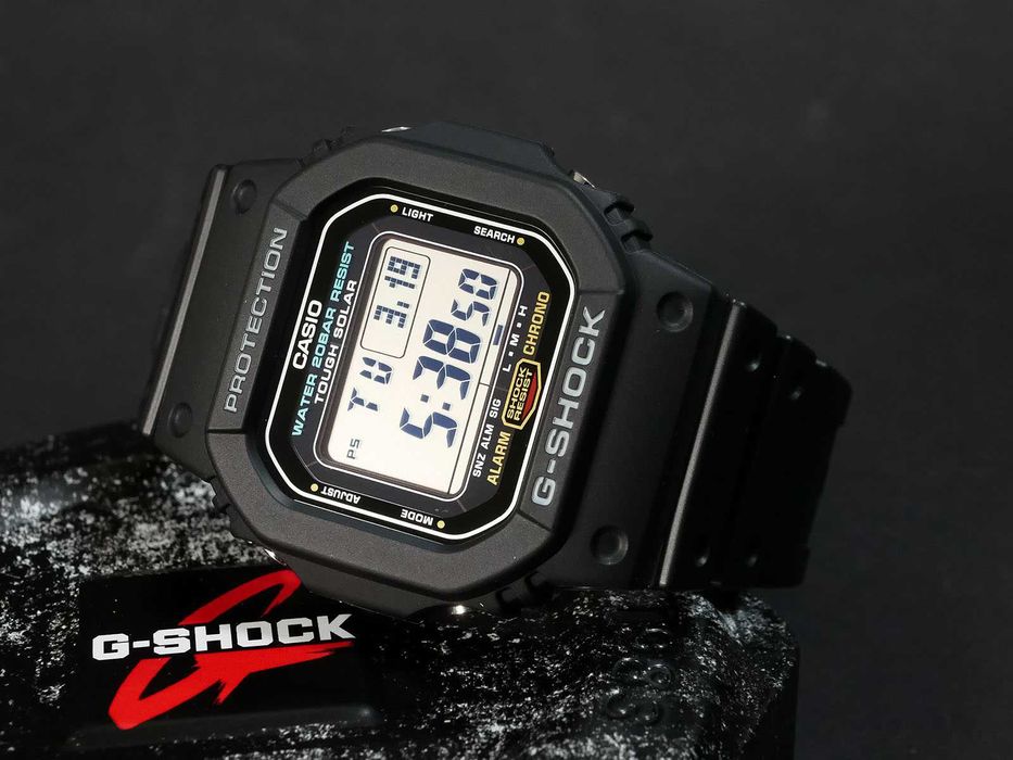 Casio Solar G-5600UE-1DR (GW-M5610U) с новым модулем