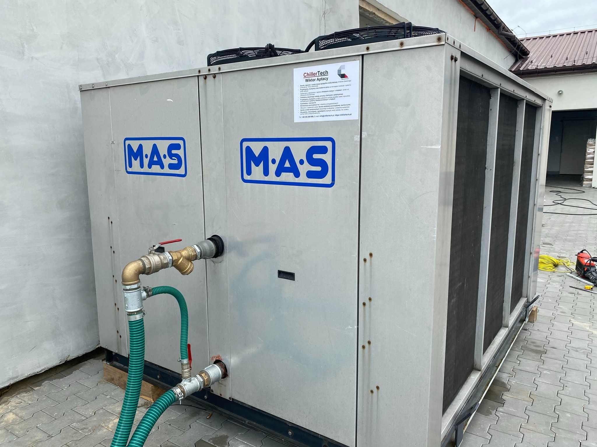Agregat wody lodowej chiller MAS 150 kW