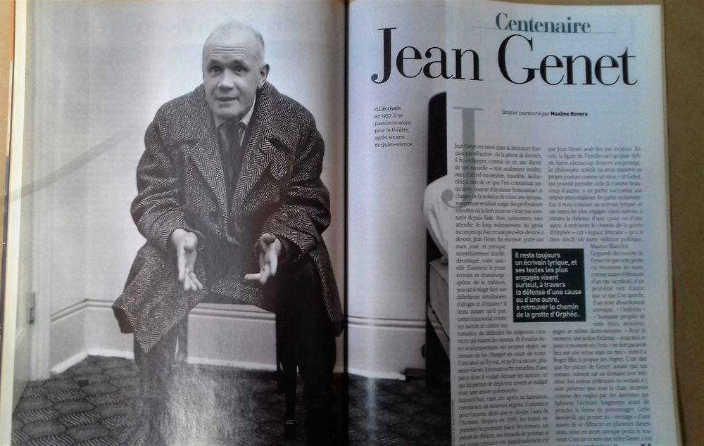 Revista de Arte FMR e Le Magazine Littéraire - Jean Genet.