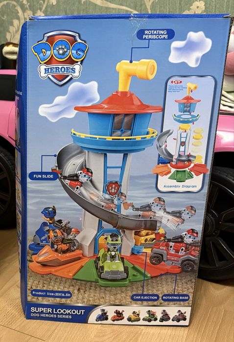 ЗНИЖКА,англійська версія, Щенячий патруль Нові бази Щенячий патруль