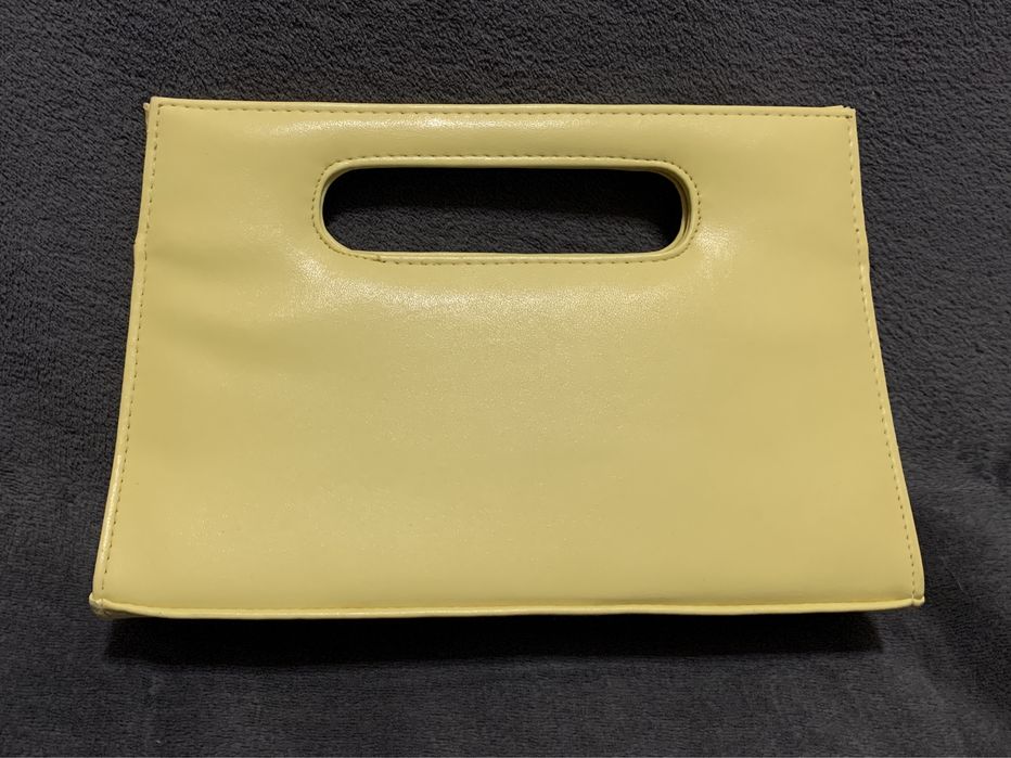 Жовта сумка, клатч нова