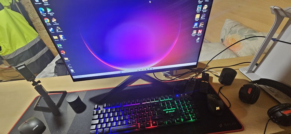 Pc gamming com monitor