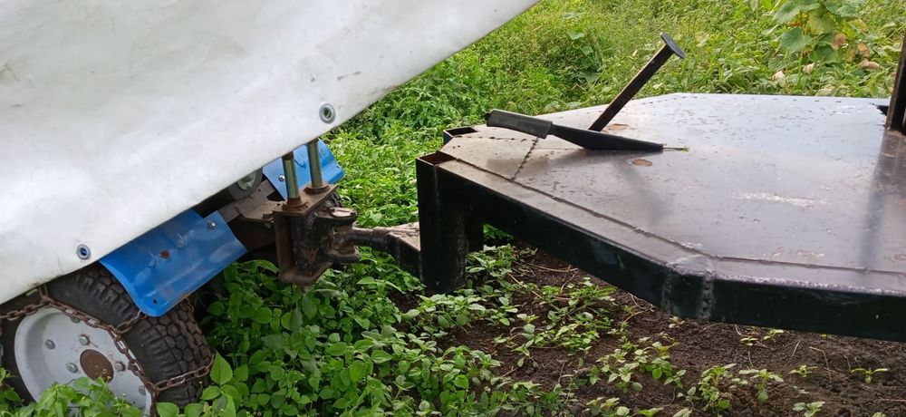 Прицеп до мотоблока, самосвал