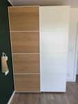 Obudowa drzwi przesuwnych IKEA PAX 150x236 z panelami