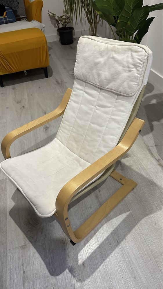 Ikea poltrona poang criança