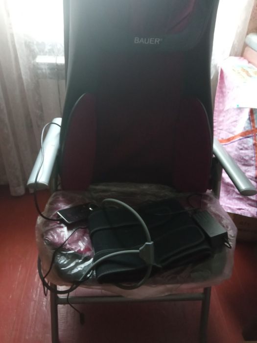 Продам Масажну  накидку+ крісло фірми ,,BAUER" smart masseur. Оригінал