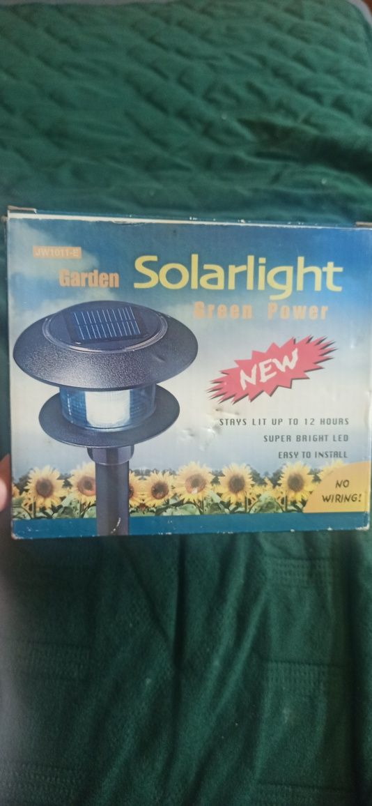 Lampa solarna do ogrodu