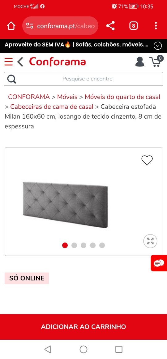 Cabeceira de cama