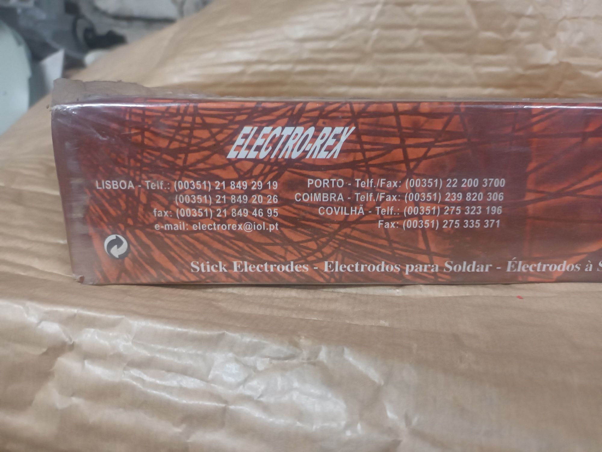 Eletrodos para soldar ferro