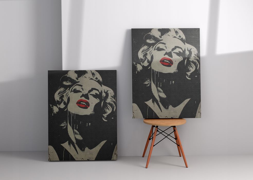 Obraz na płótnie Marilyn Monroe 45x60 cm - Pop Art do wnętrza