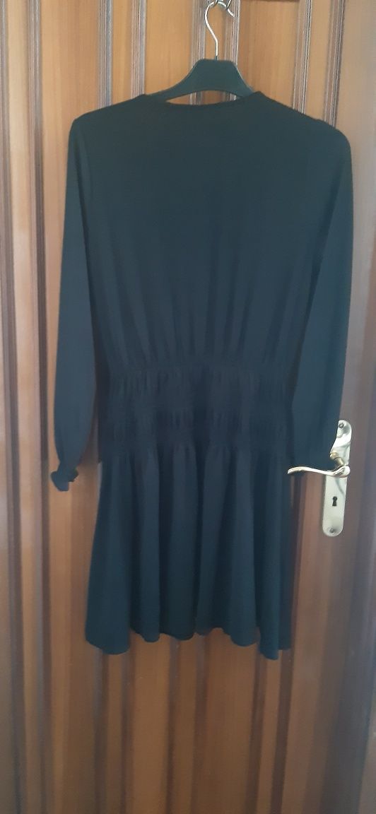 Vestido mango preto