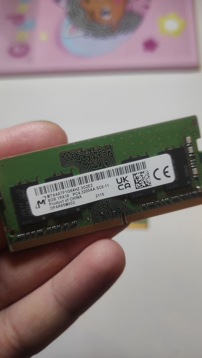 Pamięć RAM 16GB DDR5 SODIMM 2x8GB do laptopa