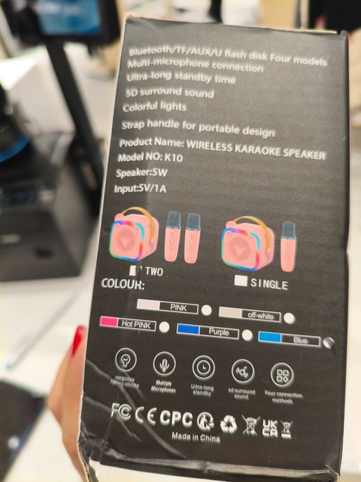 2mikrofony+głośnik