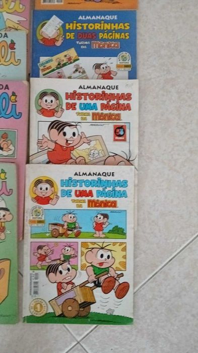 Turma da Mónica (Bidu,Louco,Tina,Astronauta,Penadinho,Piteco,etc)