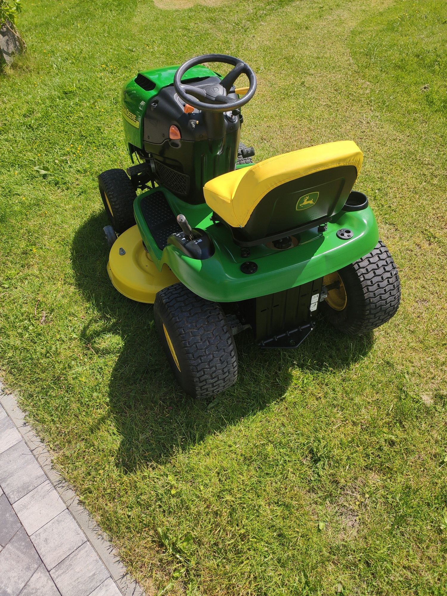 Traktorek kosiarka John Deere L108 Briggs 18,5KM Pompa Hydro USA