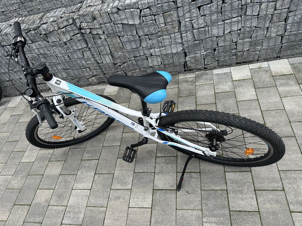 Rower KROSS Lea 1.0, 13” XXS, 26”, biały, bardzo dobry stan