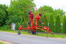 Zgrabiarka dwukaruzelowa 6,2m Niemeyer RS 620 DH 2 gwiazdowa TRANSPORT