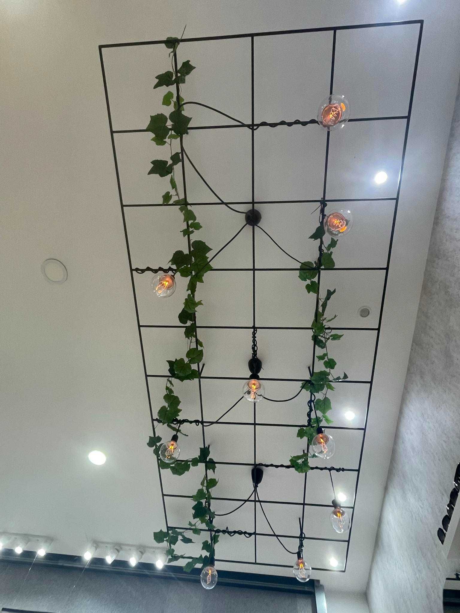 Estrutura decorativa c/lampadas