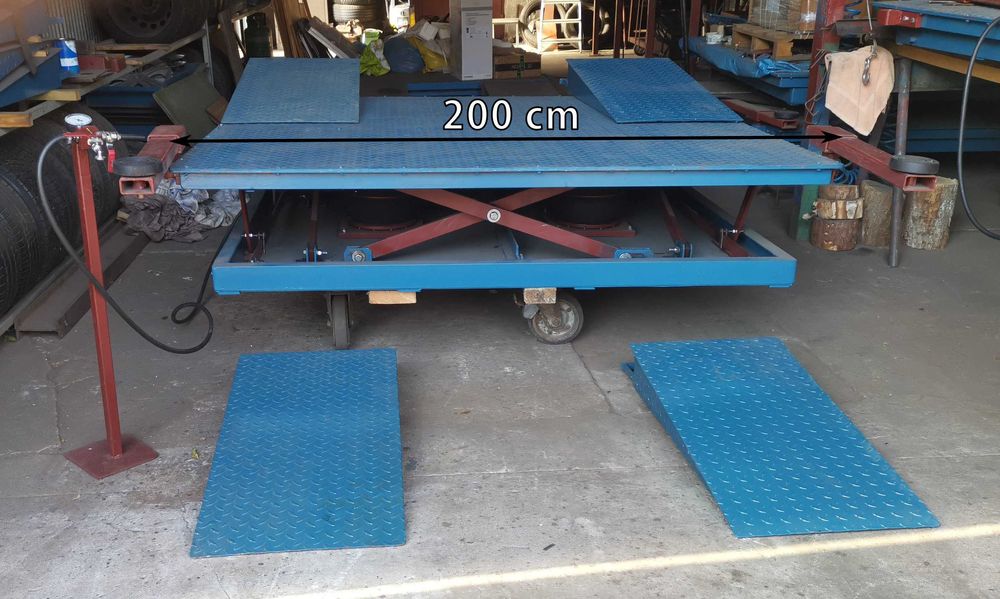 Podnośnik wulkanizacyjny - płytowy