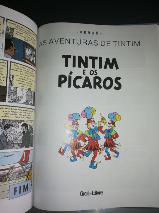 NOVOS e SELADOS - Álbuns Duplos Coleção Aventuras de Tintim de Hergé