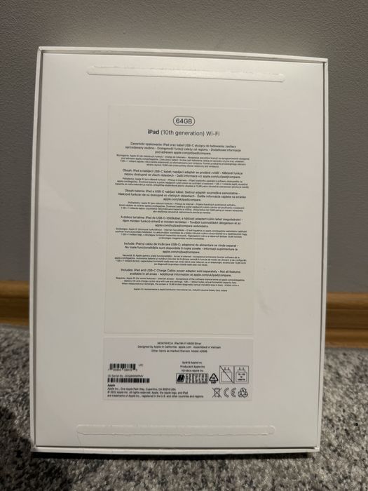 Apple iPad 10.9” 10. generacji, 64 GB Wi-Fi + Apple Pencil 1 USB-C