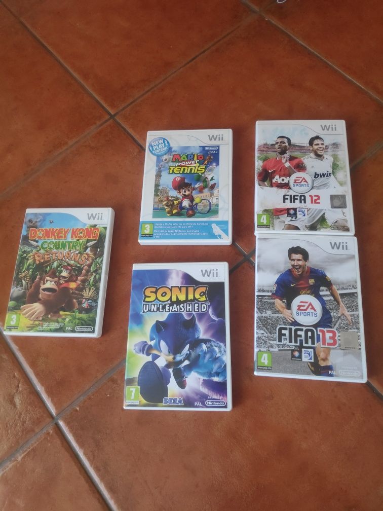 Acessórios e jogos para Wii