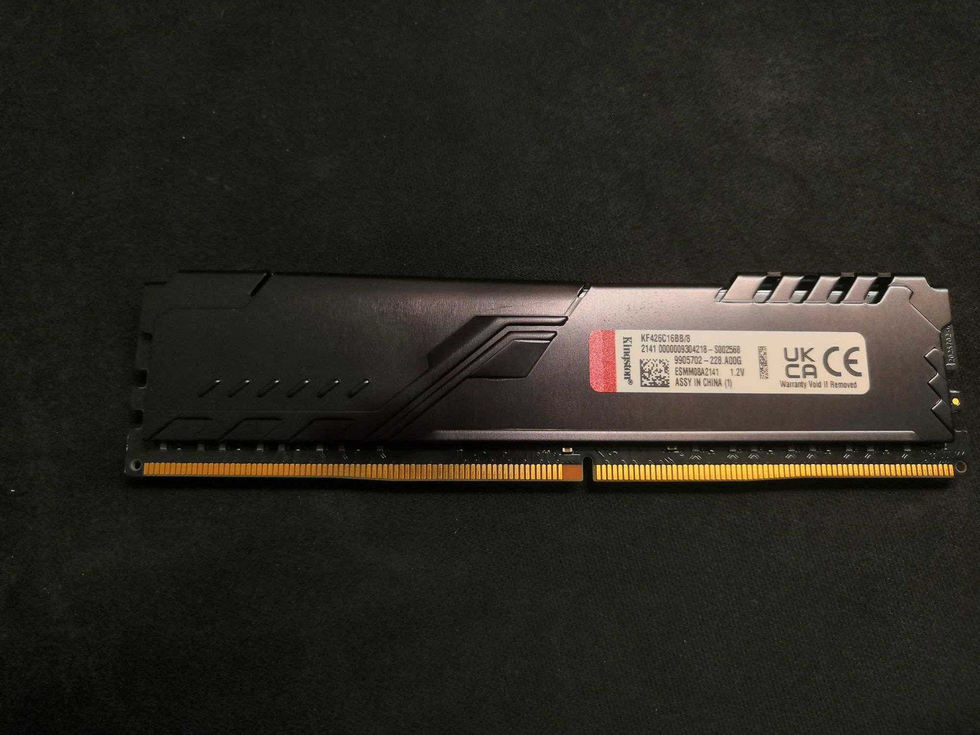 Memória Kingston Fury Beast 8GB (1x8GB) DDR4-2666MHz