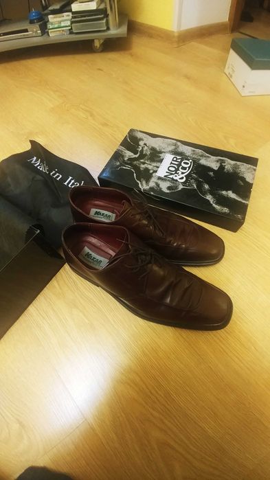 Туфлі осінні шкіра 45 розмір  вир-во Італія