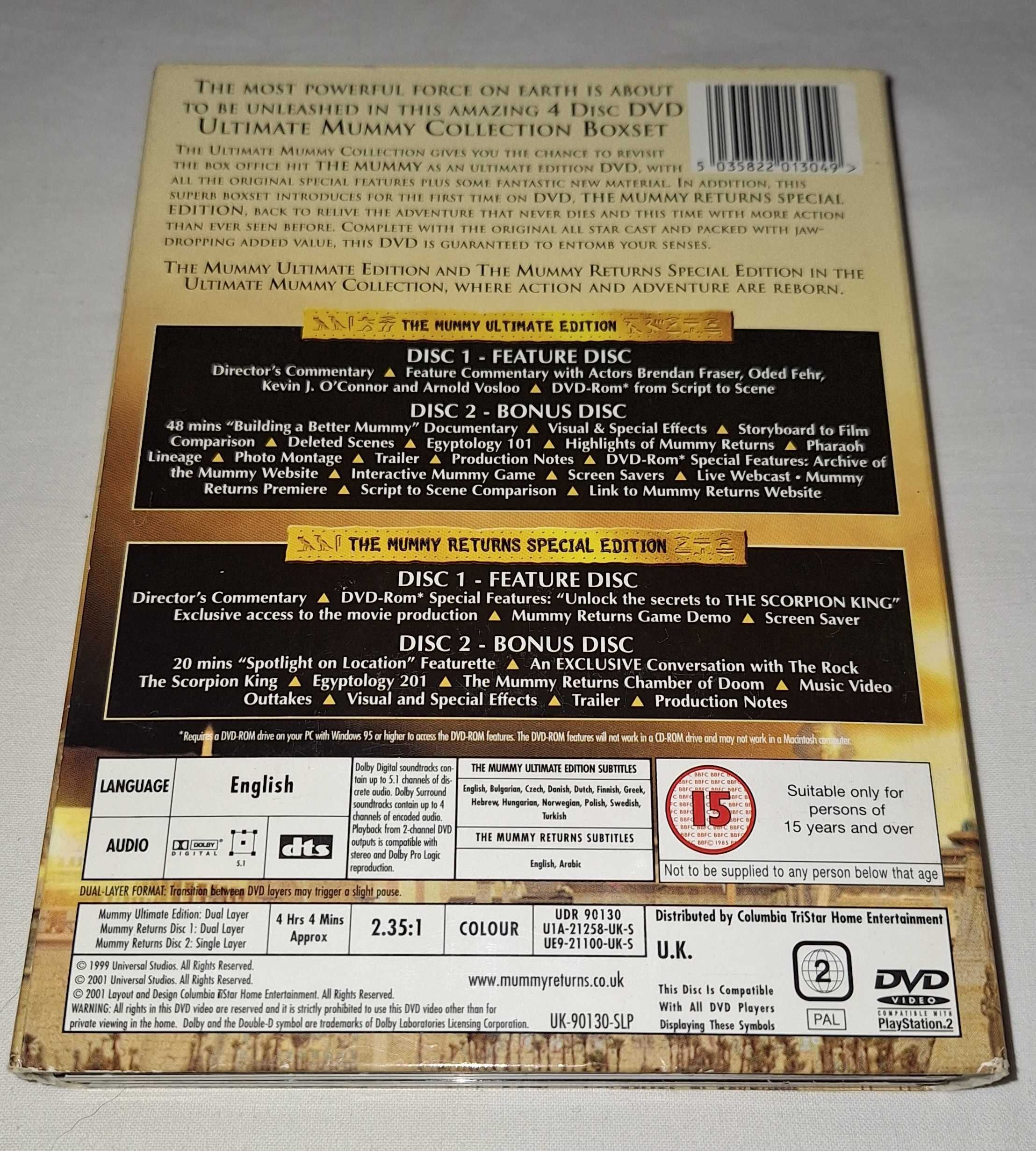 Mumia 1 i 2 DVD kolekcja