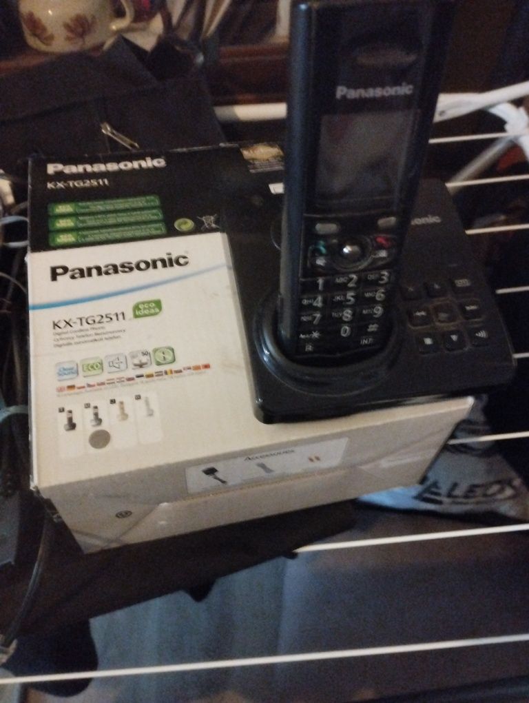 Telefon bezprzewodowy Panasonic,sprawny
