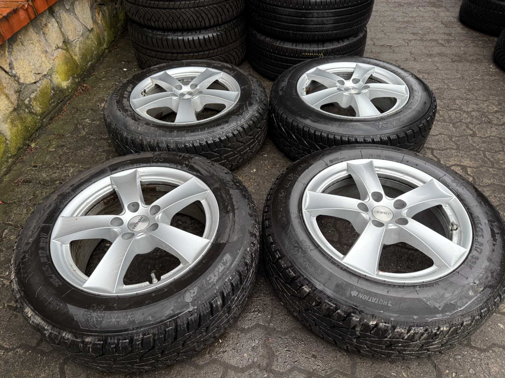 Koła 17" 5x114,3 Honda CR-V Rav4 Sportage IX35 Tucson Mazda CX5 Kadjar