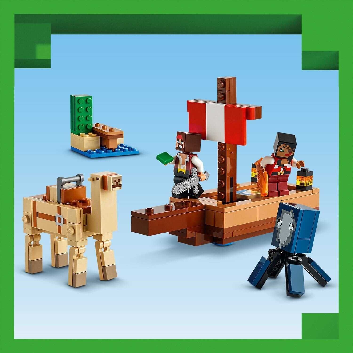 Klocki Lego Minecraft 21259 Rejs statkiem pirackim