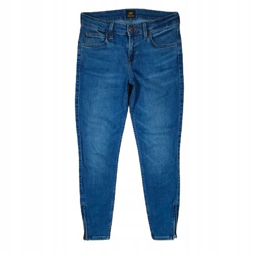 LEE Scarlett Cropped Spodnie Jeans Damskie r. 27/31