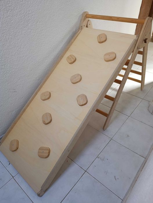 Conjunto Rampa/Escalada c/ escada Montessori - TOCA