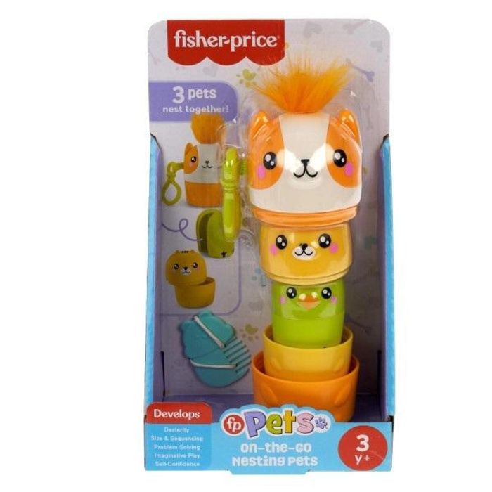 Fisher Price Zwierzaczki składaczki pudełko,162x284 mm