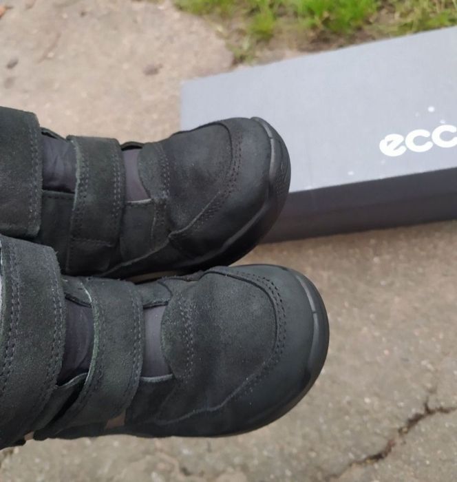 Ecco 27 ботинки на хлопчика зимові чоботи черевики сапоги взуття ессо