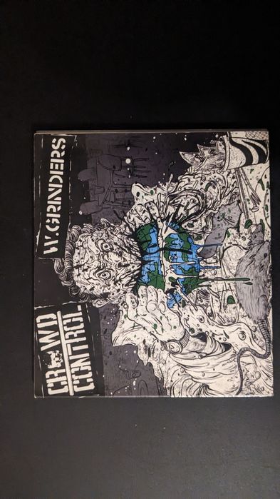 CD-диск грайндкор/хардкор-панк групп. W.Grinders и Crowd Control
