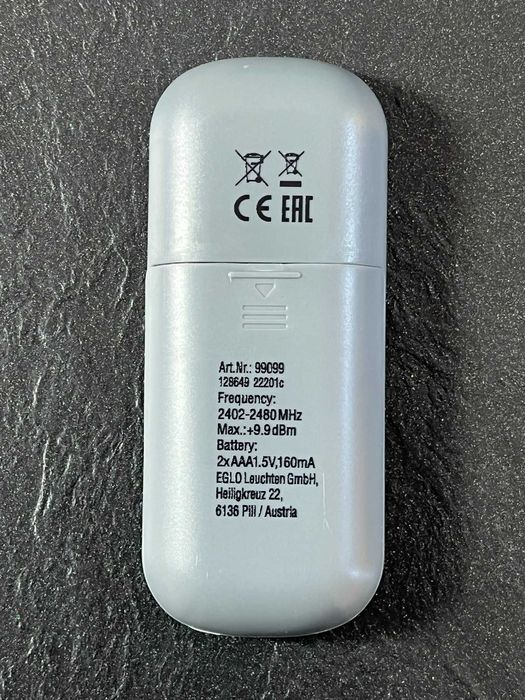 Pilot zdalnego sterowania do lamp serii Eglo Connect-Z Remote Control