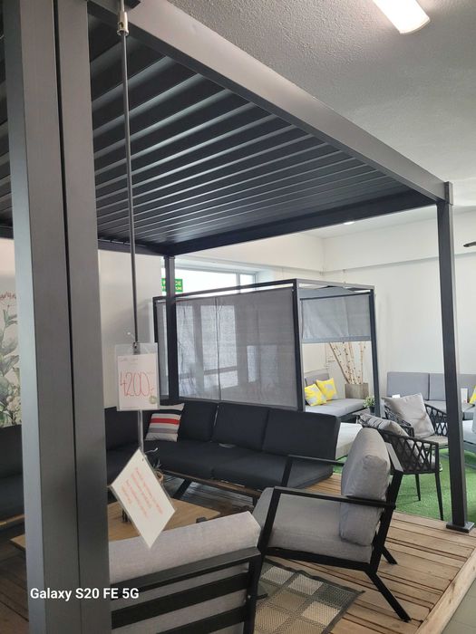 Pawilon ogrodowy/ pergola 300x300x240cm stal galwanizowana