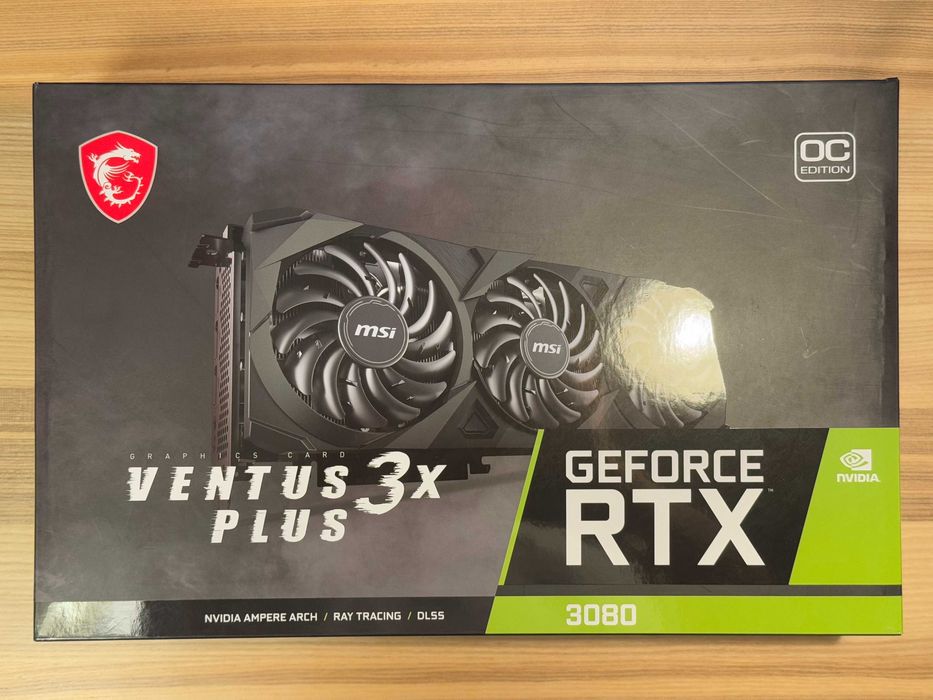 Відеокарта MSI GeForce RTX 3080 Ventus 3X PLUS 10G OC LHR