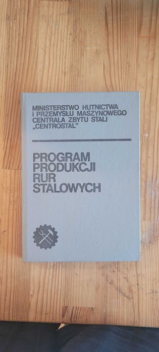 Książka "Program produkcji rur stalowych"